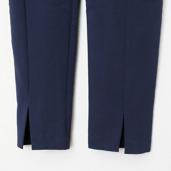 Black Halo Gypsy Rose Jumpsuit Size 8 Short Sleeve V Neck Classic Slit Hem $390 - Picture 13 of 16